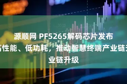 源顺网 PF5265解码芯片发布：高性能、低功耗，推动智慧终端产业链升级