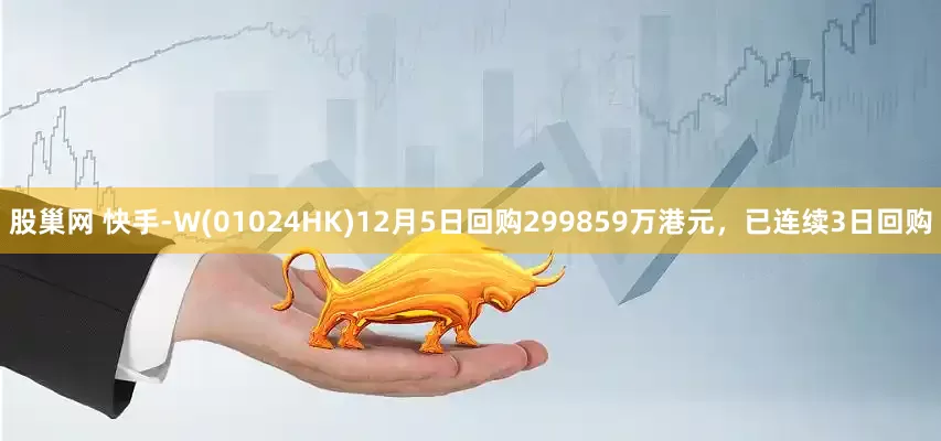 股巢网 快手-W(01024HK)12月5日回购299859万港元，已连续3日回购